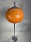 Orange Space Age Stehlampe, Italien, 1970er 8