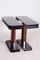 Art Deco Bedside Tables in High Gloss, France, 1920s, Set of 2, Image 6