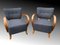 Art Deco Style H-237 Armchairs in by Jindřich Halabala for Up Závody, Set of 2 11