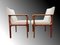 Fauteuils Mid-Century Modernes, Danemark, Set de 2 3