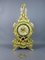 Reloj despertador de mesa estilo Napoleón III de latón dorado y boulle, siglo XX, Imagen 27
