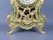 Reloj despertador de mesa estilo Napoleón III de latón dorado y boulle, siglo XX, Imagen 8