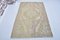 Handmade Beige Floor Rug, 1960s 1