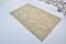 Handmade Beige Floor Rug, 1960s, Image 6