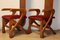 Vintage Wood Dining Chairs, 1960s, Set of 4, Image 10