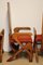 Sedie da pranzo vintage in legno, anni '60, set di 4, Immagine 20