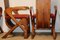 Sedie da pranzo vintage in legno, anni '60, set di 4, Immagine 26