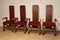 Vintage Wood Dining Chairs, 1960s, Set of 4 12