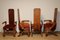 Vintage Wood Dining Chairs, 1960s, Set of 4, Image 28