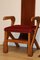 Vintage Wood Dining Chairs, 1960s, Set of 4, Image 4