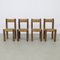 Brutalist Dining Chairs, 1970s, Set of 4, Image 1