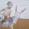 Figurina Bambini con asino in porcellana di Lladro, Spagna, anni '60, Immagine 15