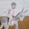 Figura niños con burro de porcelana de Lladró, España, años 60, Imagen 13
