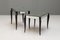 Mirrored Side Tables, 1950s, Set of 2, Image 1