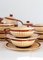 French Coffee Tea Set from Longchamp, 1930s, Set of 23, Image 2