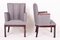 Art Deco Armchairs in Mahogany, France, 1920s, Set of 2 9