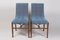 Jules Leleu zugeschriebene Art Deco Palisander Stühle, Frankreich, 1920er, 2er Set 5