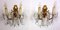 Brass and Crystal Wall Lamps from Palwa, 1960s, Set of 2 4