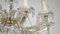 Lámpara de araña estilo Maria Theresia de cristal de plomo, años 70, Imagen 7