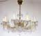 Lustre Style Maria Theresia en Cristal au Plomb, 1970s 15