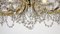 Lámpara de araña estilo Maria Theresia de cristal de plomo, años 70, Imagen 8
