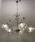 Venetian Murano Glass Chandelier, 1970s 5