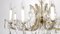 Lámpara de araña estilo Maria Theresia de cristal de plomo, años 70, Imagen 5