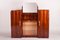 Art Deco Mahogany Sideboard with Mirror, France, 1920s 6