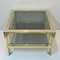 Vintage Chromed Metal and Brass Coffee Table, 1970s, Image 4