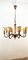 Lámpara de araña vintage con ventiladores de pergamino, Imagen 18