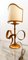 Lámpara de mesa vintage de hierro forjado, Imagen 17
