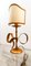 Vintage Table Lamp in Wrought Iron 17