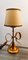 Vintage Table Lamp in Wrought Iron 11