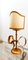 Lámpara de mesa vintage de hierro forjado, Imagen 2