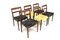 Vintage Swedish Chairs in Garmi Rosewood from Hugo Troeds, 1960, Set of 6, Image 8