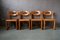 Vintage Scandinavian Chairs in Stackable Wood, Set of 8 1