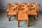 Vintage Scandinavian Chairs in Stackable Wood, Set of 8 8