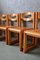 Vintage Scandinavian Chairs in Stackable Wood, Set of 8, Image 5