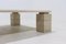 Italian Modern Travertine Coffee Table, 1970s 7