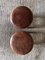 Swedish Workshop Stools in Pine and Leather, 1930s, Set of 2, Image 4