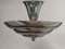 Art Deco Chromed Pendant Lamp, 1930s, Image 1