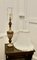 Large Carved Wood Table Lamp, 1960s, Image 3