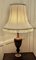 Large Carved Wood Table Lamp, 1960s, Image 5
