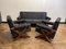 Vintage Sofa and Armchairs by Pierre Jeanneret, 1956, Set of 3 2