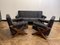 Vintage Sofa and Armchairs by Pierre Jeanneret, 1956, Set of 3, Image 2
