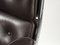 ES104 Time Life Lobby Chair in Dark Brown Leather by Eames for Vitra, USA, 2000s 15