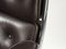 Sedia ES104 Time Life Lobby in pelle marrone scuro di Eames per Vitra, USA, inizio XXI secolo, Immagine 15