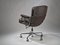 ES104 Time Life Lobby Chair aus Dunkelbraunem Leder von Eames für Vitra, USA, 2000er 8