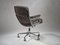 ES104 Time Life Lobby Chair in Dark Brown Leather by Eames for Vitra, USA, 2000s 9