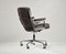 ES104 Time Life Lobby Chair in Dark Brown Leather by Eames for Vitra, USA, 2000s 13